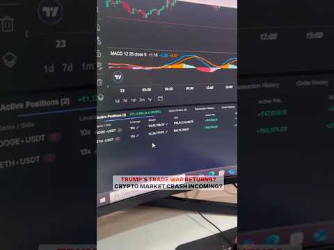 Trump’s Trade War Returns? 🚨 Crypto Market Crash Incoming? 💥📉