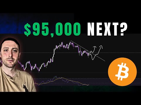 BITCOIN close to a MASSIVE BREAKOUT - is $ 95,000 on the horizon?