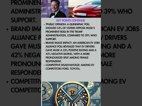 Tesla&#039;s Brand Crisis: Musk&#039;s Politics Spark Owner Backlash | EV Industry Impact 2025&quot;