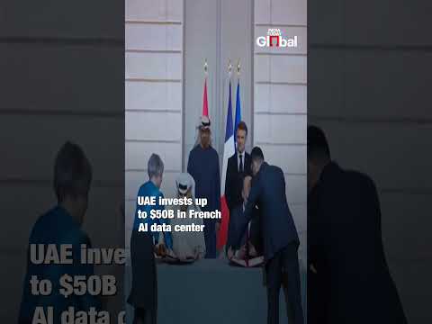 France and UAE Partner to Develop Massive AI Data Center