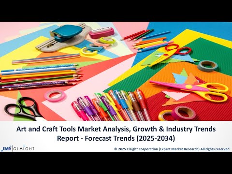 Art and Craft Tools Market Trends &amp; Forecast 2025–2034