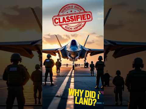 *&quot;BRITISH F-35 FIGHTER JET MAKES SECRET EMERGENCY LANDING IN INDIA! 🇬🇧✈️ (Exclusive Footage)&quot;*