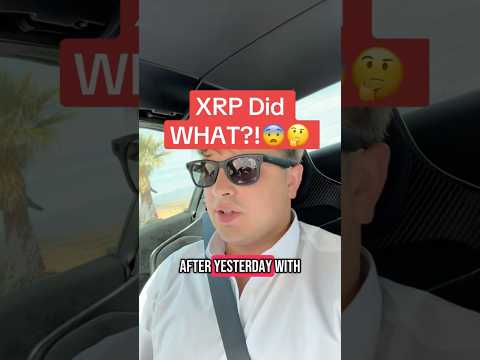 XRP Did WHAT?!😨🤔