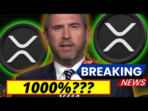 XRP JUST IN!! RIPPLE CEO JUST SHOCKED EVERYONE (1000%). &quot;GOLDEN&quot; OPPORTUNITY??