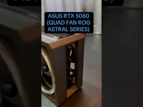 ASUS is stepping up with quad-fan cooling for their NVIDIA ROG Astral RTX 5090 and 5080 GPU #CES2025