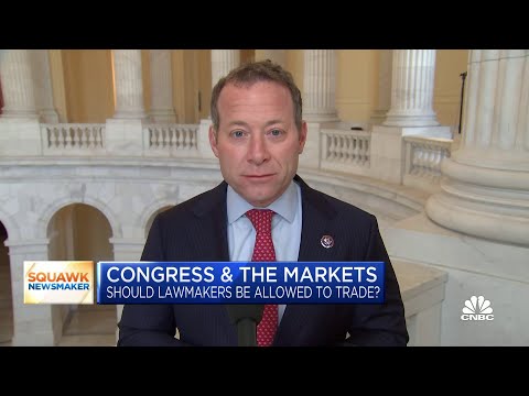 Rep. Gottheimer: Lawmakers shouldn&#039;t be directly involved in stock trading