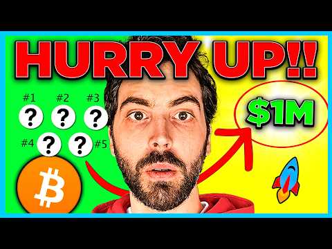LAST CHANCE to Become a Millionaire with Cryptocurrency in 2025?! (My Top 5 Coins)