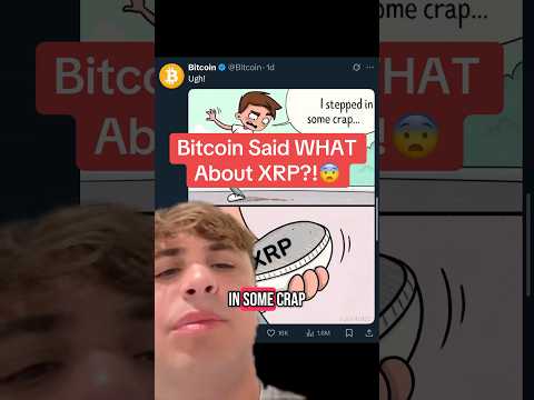 Bitcoin Said WHAT About XRP?!😨