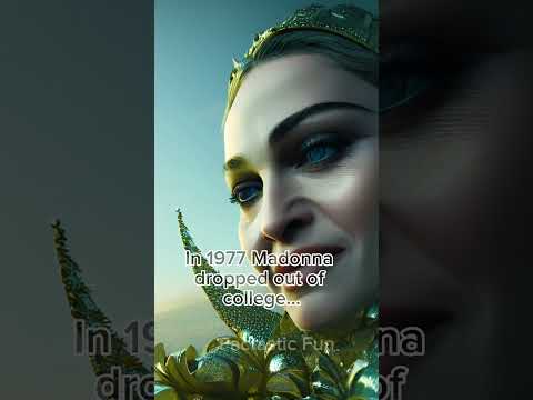 AI generated images of Madonna #funfacts #madonna #aiart