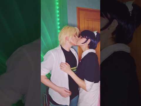 No, Adrian isn&#039;t in his room of course 🤭 #miraculous #miraculousladybug #tiktok #adrienagreste #kiss