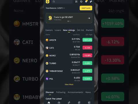 📈New Listed Coin First Impression on Binance🪙 #binance #crypto #newlisting #trade #coins #currency