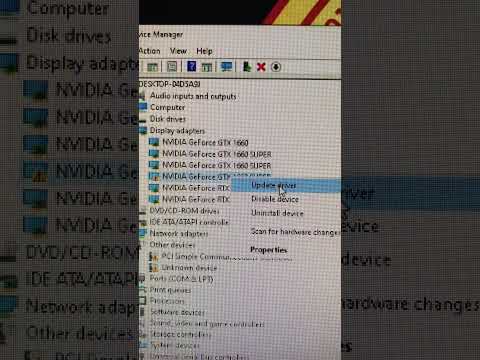 How To Fix a Windows GPU NVIDIA Display Adapter Error - Members Only #Shorts
