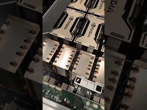 Hands-on with the Supermicro SYS-820GP-TNAO 8U GPU System with NVIDIA HGX A100.