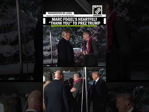 President Trump is a hero…&quot; US schoolteacher Marc Fogel, freed by Russia breaks down at White House