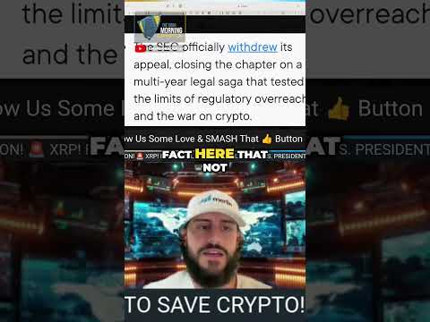 Ripple WINS! SEC Surrenders: Crypto&#039;s New Era Begins NOW! #shorts #xrp #crypto