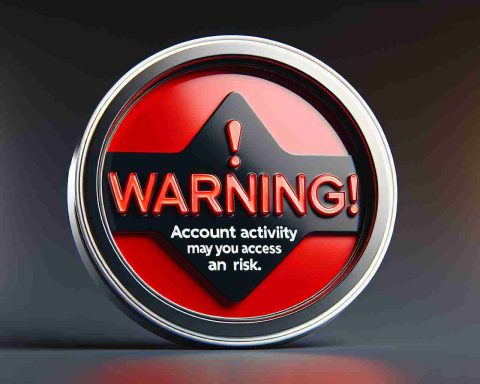Warning! Account Activity May Put Your Access at Risk Warning! Account Activity May Put Your Access at Risk