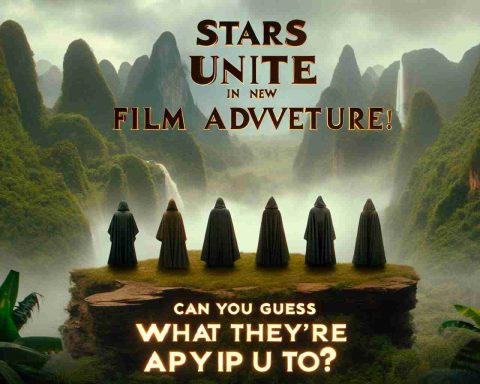 Stars Unite in New Film Adventure! Can You Guess What They’re Up To? Stars Unite in New Film Adventure! Can You Guess What They’re Up To?