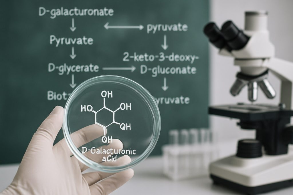 Unlocking the Secrets of D-Galacturonic Acid Degradation: Pathway Insights Revealed Unlocking the Secrets of D-Galacturonic Acid Degradation: Pathway Insights Revealed