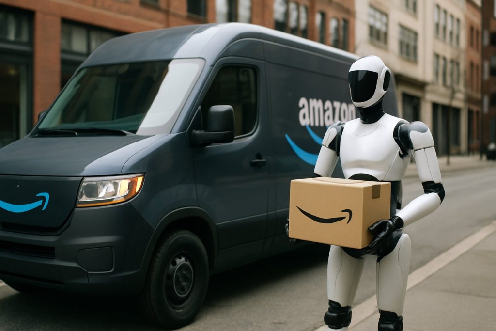 Amazon Unveils Game-Changing Robo-Vans: Humanoid Delivery Bots Hit the Streets for 2025 Amazon Unveils Game-Changing Robo-Vans: Humanoid Delivery Bots Hit the Streets for 2025